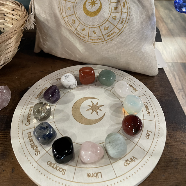 Astrology crystal Grid
