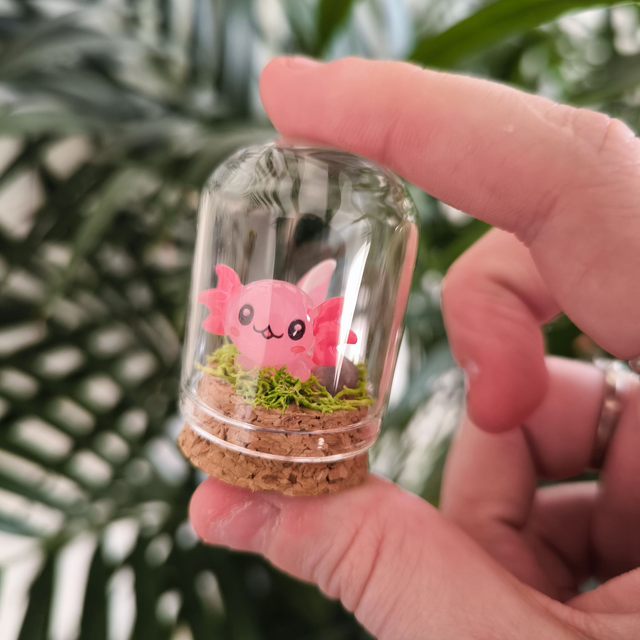 Toup&#039;tit protecteur - Axolotl rose