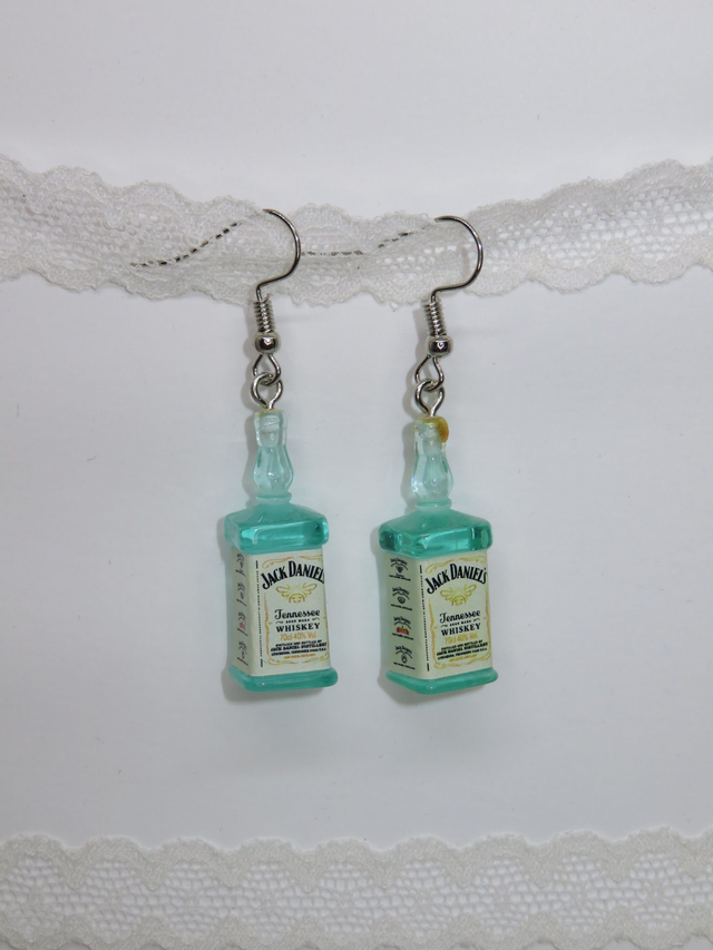 Boucle d'oreille Jack Daniels