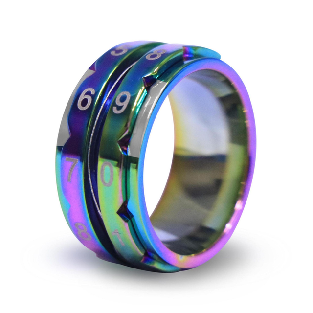 Stitch Counter Ring - Rainbow