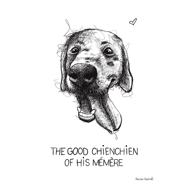 🖤 The good chien chien of his mémère 