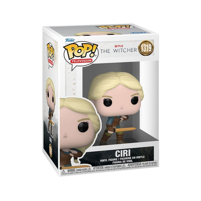 The Witcher POP! TV Vinyl figurine Ciri w/sword 9 cm