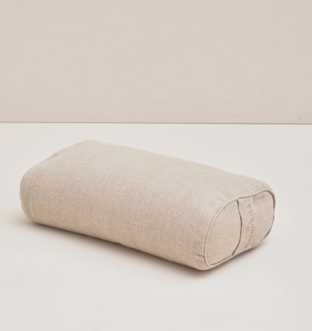 Bolster de yoga Moonchild, petit, rectangulaire, naturel