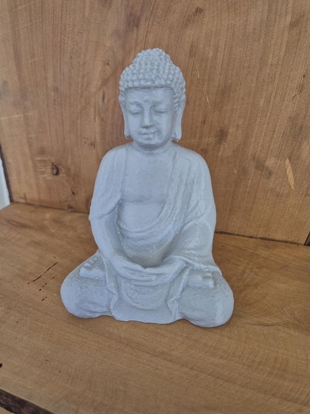 Bouddha gris clair 