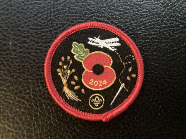 Blanket Badge- Remembrance 2024