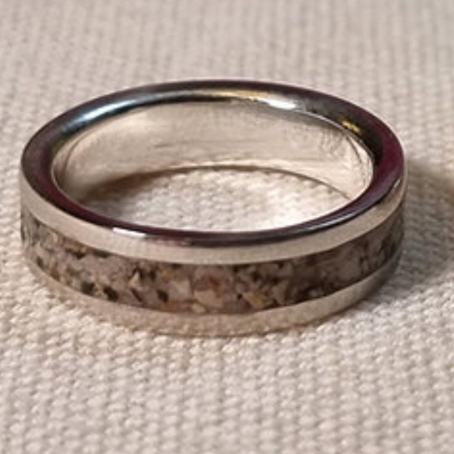 6mm Wide Sterling Silver Memory Ring