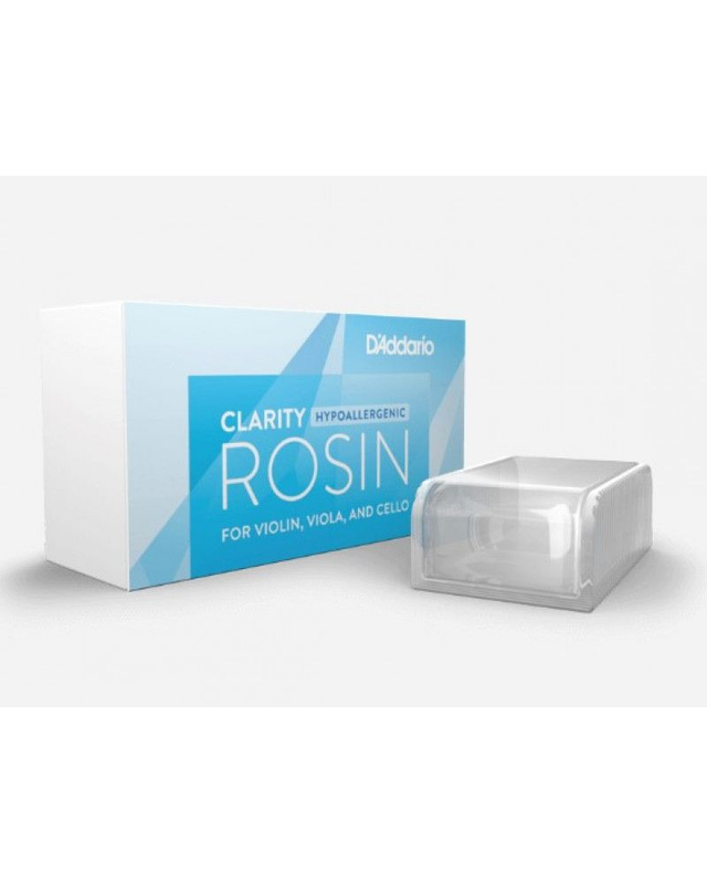 Colophane CLARITY hypoallergénique pour violon, alto et cello