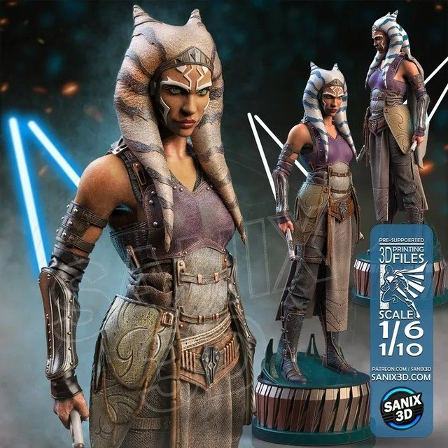 Statue ASHOKA TANO série Star Wars