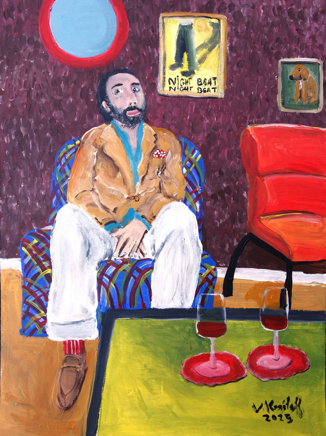 Autoportrait chez Fanfan et Loulou (Nice)