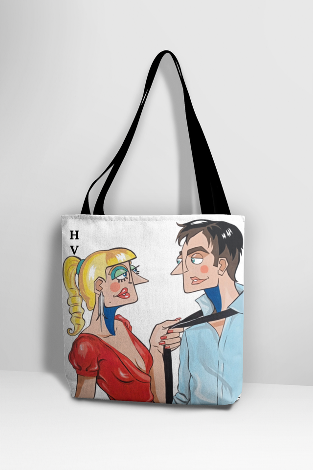 I-a.2 - Grand cabas " Promets-le-moi " à logo