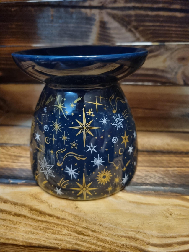 Blue Starry Night Ceramic burner 