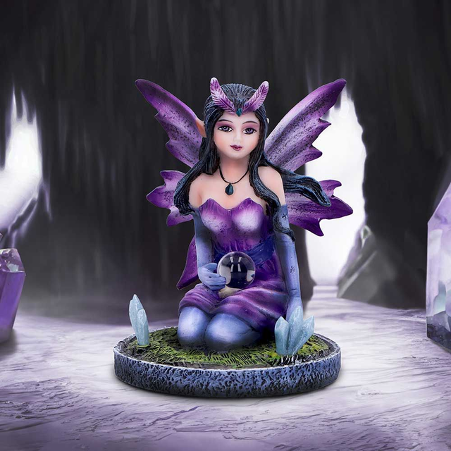 Crystal Fairy Violet 9cm Violet Figurine