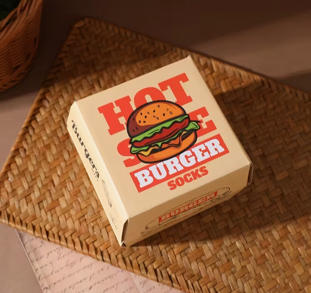 Burger Socks (Set of 2)