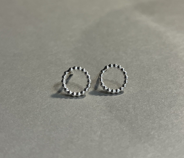 Ohrschmuck DOTS rund klein