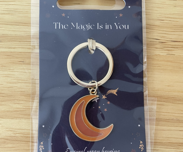 Moon keyring
