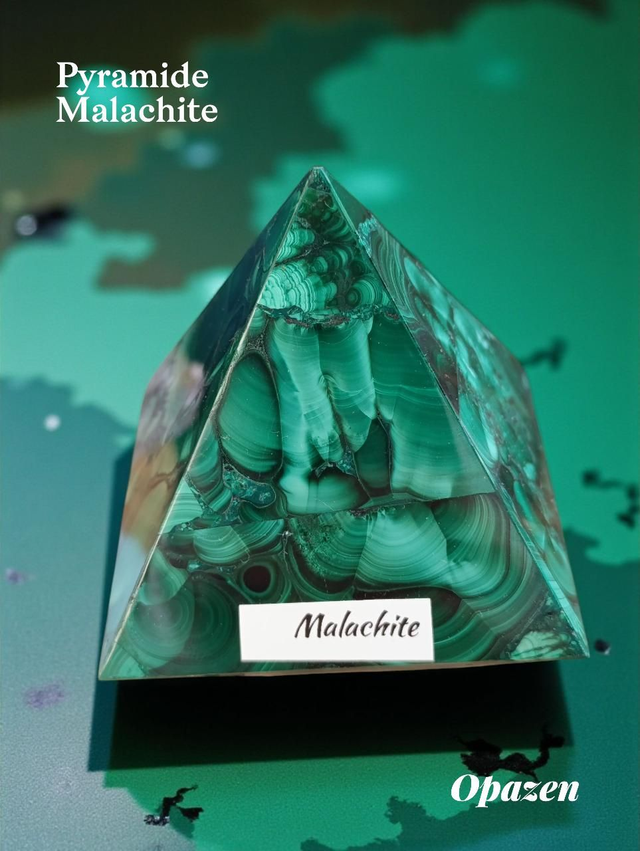 Pyramide Malachite 