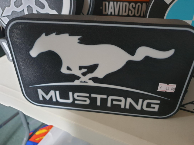 Lampe mustang