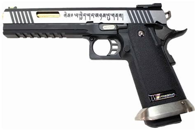 WE Hi-Capa I-Rex Gas pistol Silver