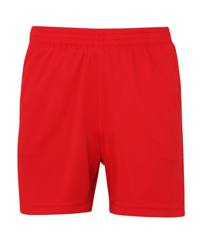 Custom Junior Shorts Fire Red