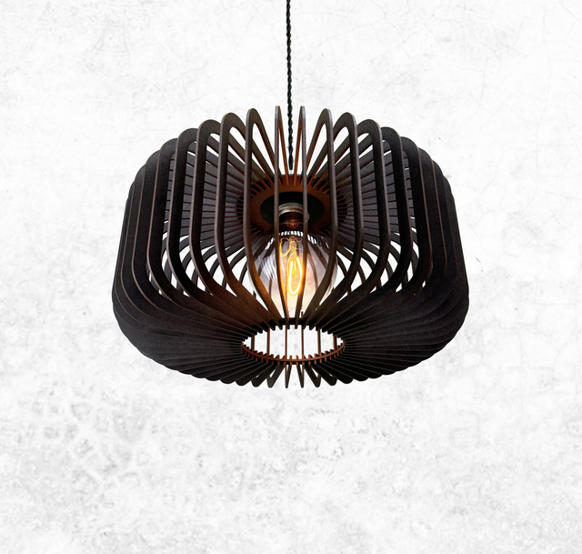 Neve Feature Pendant (Dark Brown)