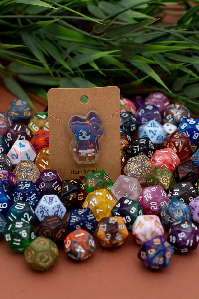 Jester inspired pins - Halloween version