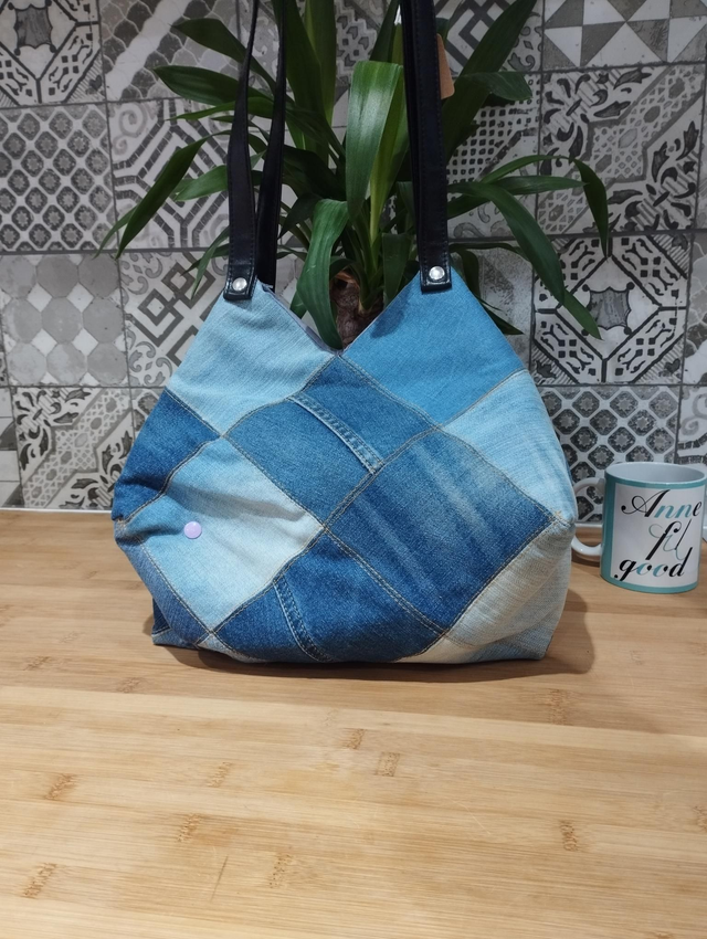 Sac en jean artisanal 