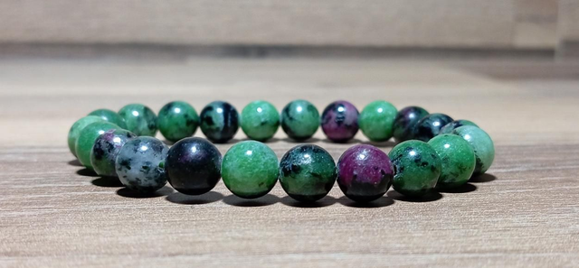 Bracelet Rubis Zoisite