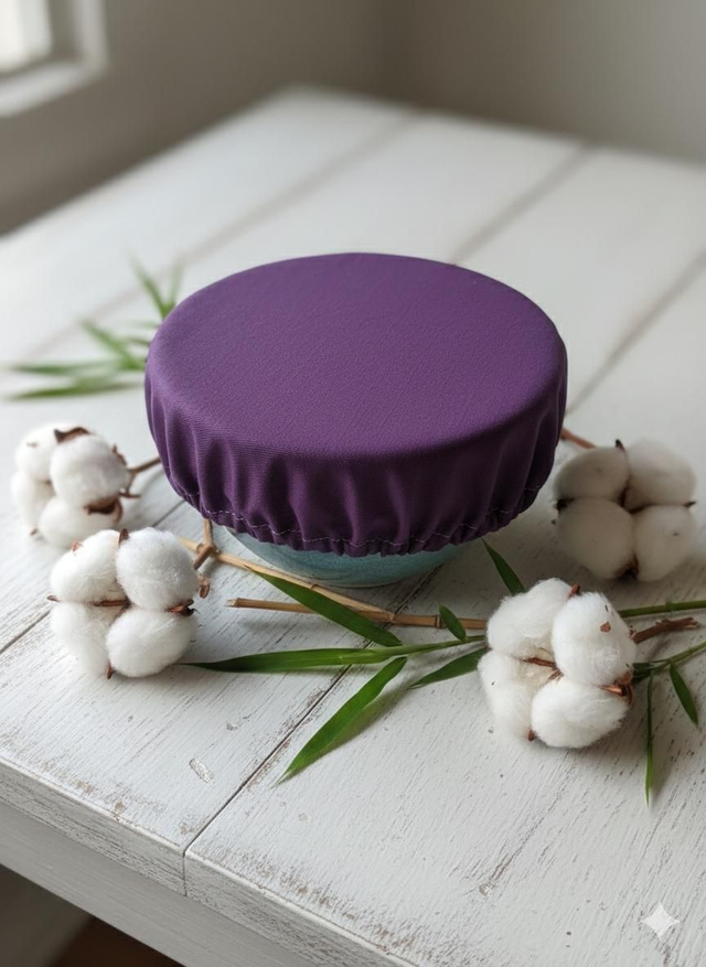 Couvre plat taille S violet