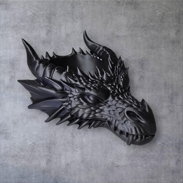 Vide-poche en forme de tête de dragon