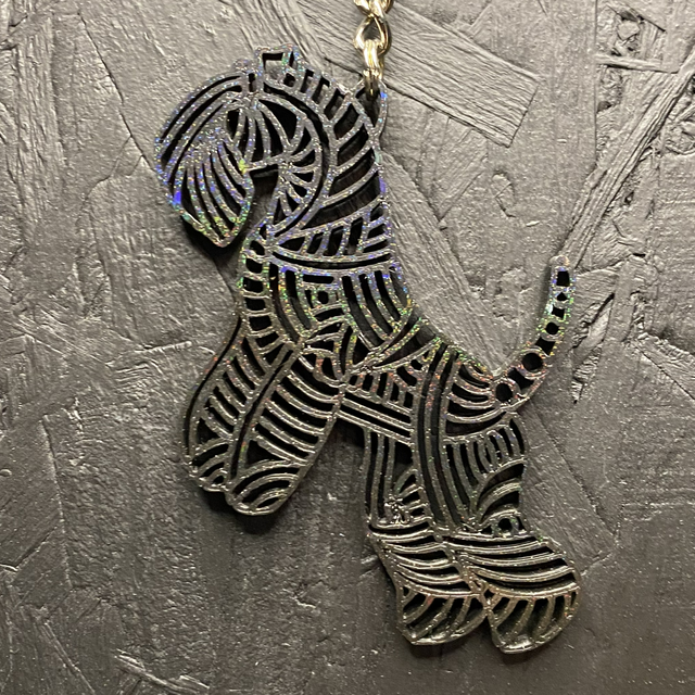 3D - Keychain Kerry Black