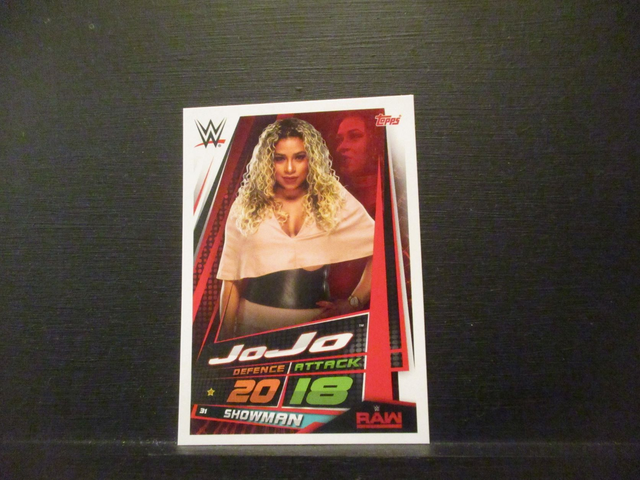 JoJo - Raw Slam Attax Universe Original Trading Card #31