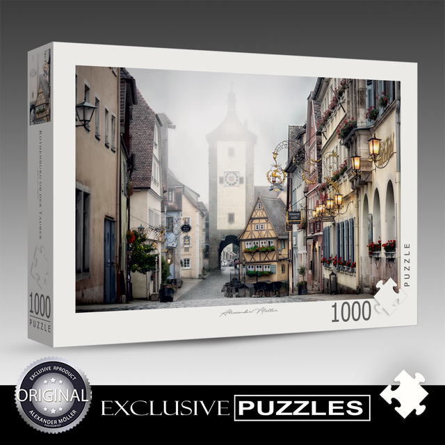 Original Rothenburg Puzzle | Plönlein im Nebel