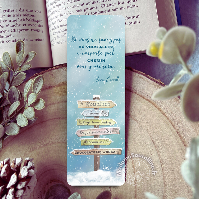 Destinations merveilleuses - Marque-page