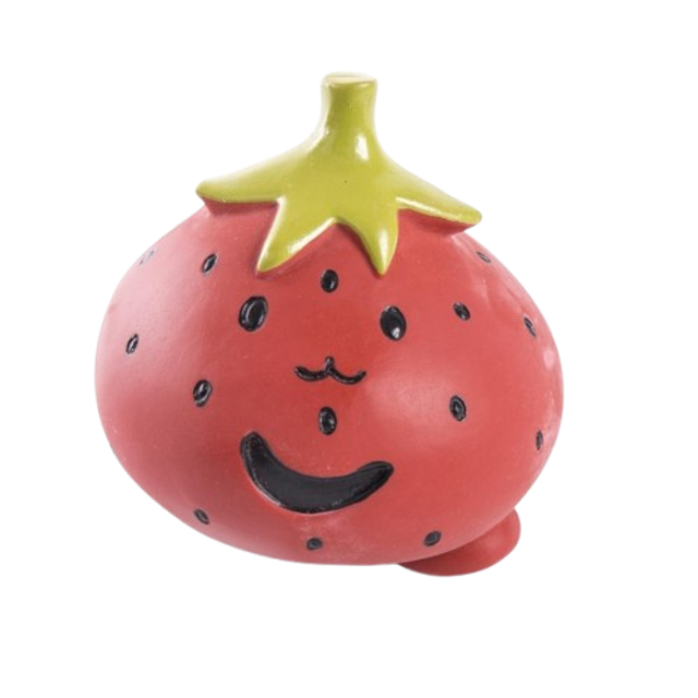 JOUET pour chien FRAISE Latex Collection AMIS VITAMINES MARTIN SELLIER.