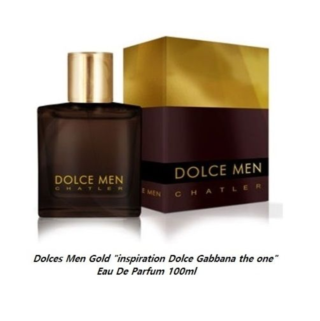 Dolces Men Gold " inspiration Dolce Gabbana the one " Eau De Parfum 100ml
