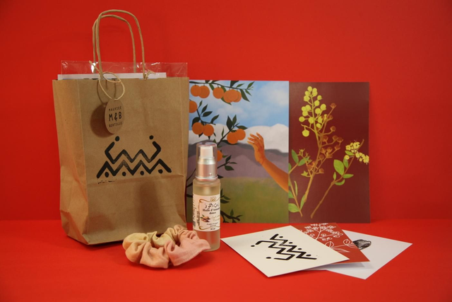 Coffret HENNÉ avec chouchou - TIGMI  