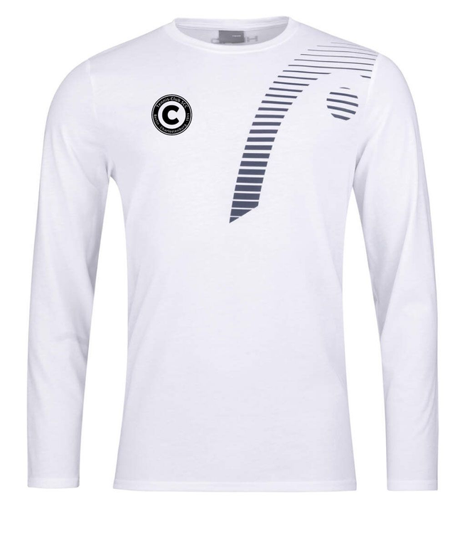 Head Cliff 22 Longsleeve weiß