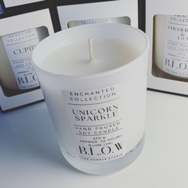Enchanted Collection - Unicorn Sparkle Candle