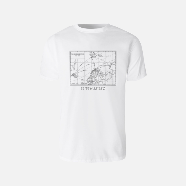 «Norwegian Stations» t-skjorte