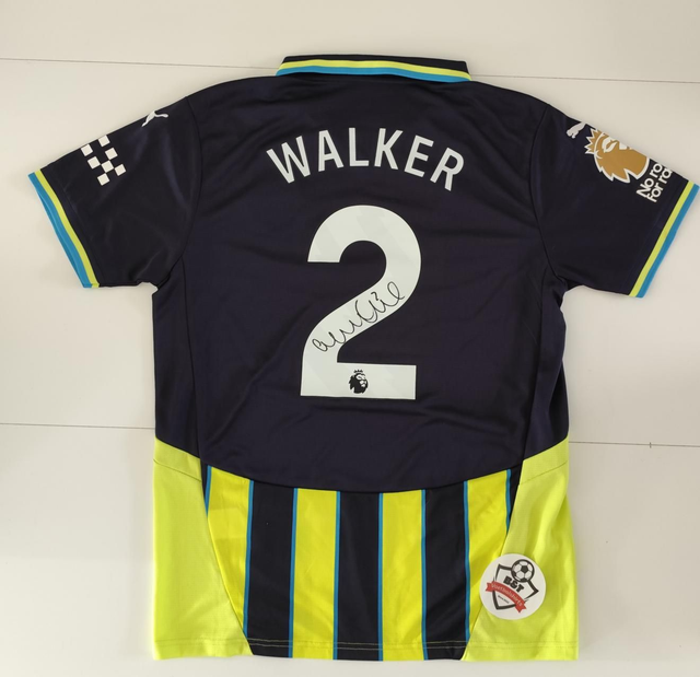Gesigneerd Kyle Walker Manchester City shirt
