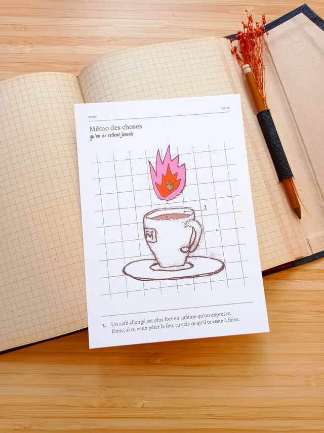 Carte — Mémo des choses