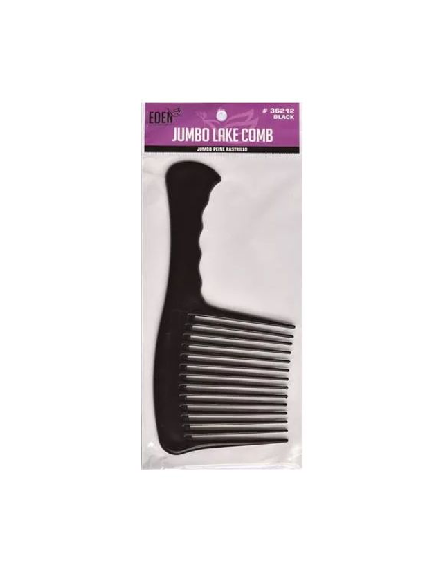 Jumbo Rake Comb Black