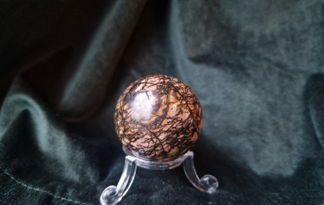 Rhodonite sphere
