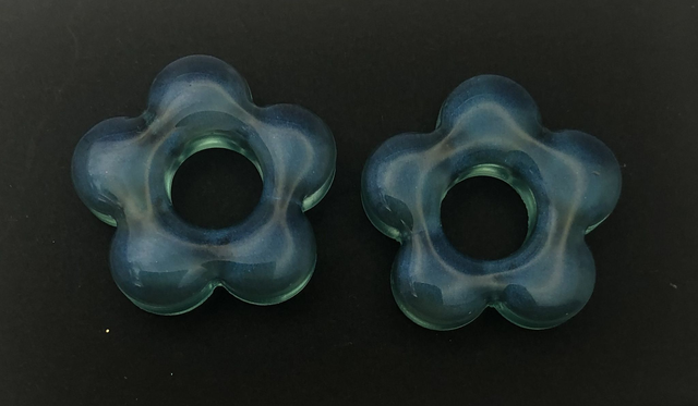 Boucles Fleur Irisée 3