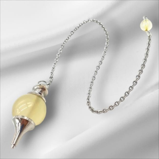 Pendule sphère &quot;Citrine&quot;