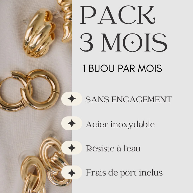 Pack 3 mois 