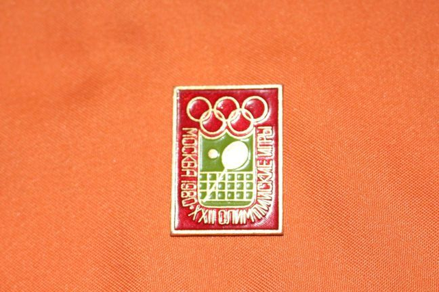 Olympia Pin, Moskau 1980