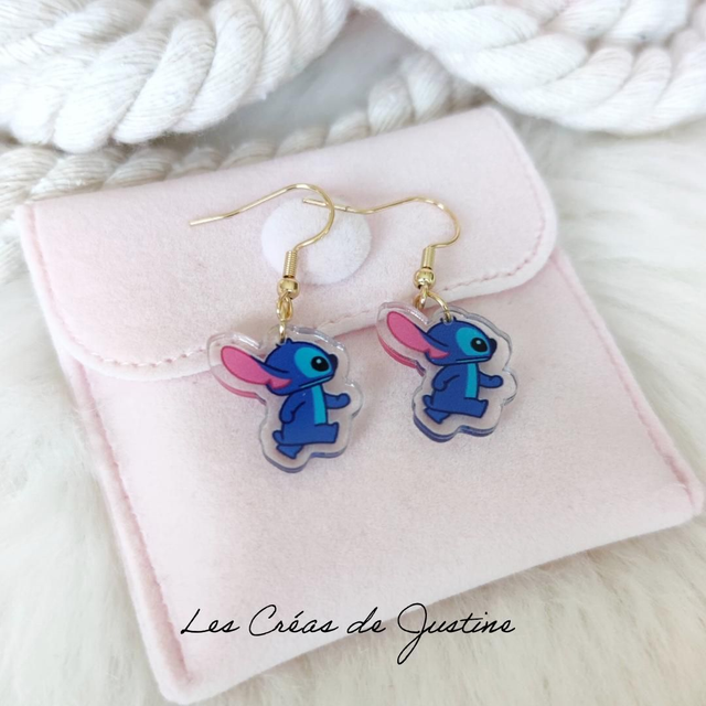 Boucles d&#039;oreilles Stitch 