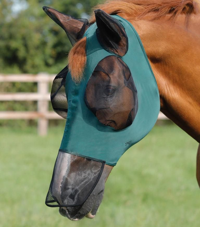 Premier Equine Comfort Tech Lycra Fly Mask Xtra