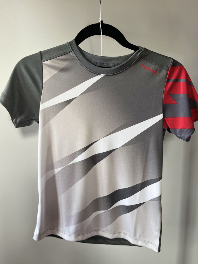 HEAD - Vision Graphic - Grey/White/Red - 140